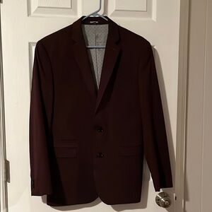 Express Burgundy Blazer